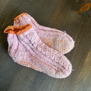 Bombas toddler girl knit slippers